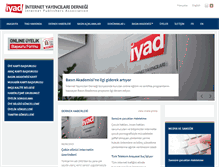 Tablet Screenshot of iyad.org.tr
